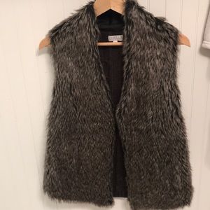 Faux-fur vest
